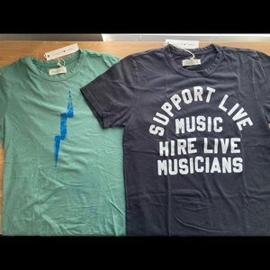 2 Men’s M Imogene + Willie Tees